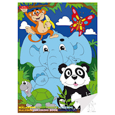 Målarbok Gulliga Djur FSC Sense