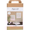 DIY Kit Papirkunst, Papir til oppheng, off white, 1 pk.