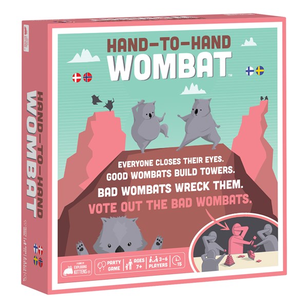 Hand to Hand Wombat by Exploding Kittens (SE/NO/DK/FI)
