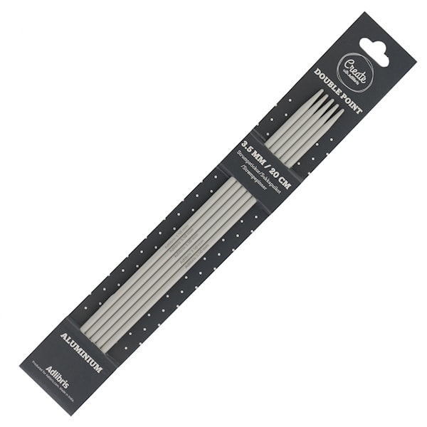Sukkapuikot 3,5mm Alumiini 20cm
