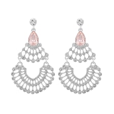 SNÖ of Sweden Charlene pendant ear s/pink