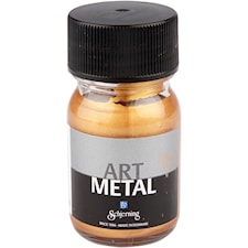 Metallfärg 30 ml Mellanguld