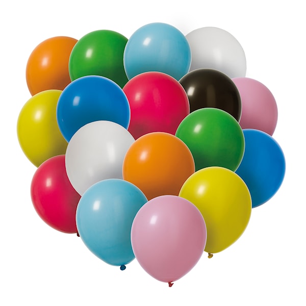 Ballonger Blandede farger 25 stk.