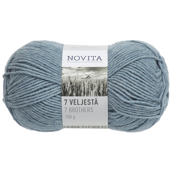 Novita 7 Bröder Garn Ullmix 100 g, is 014