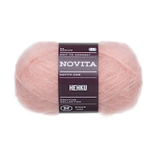 Hehku Lanka Mohair Villasekoitus 50g Ruusuvesi 504 Novita