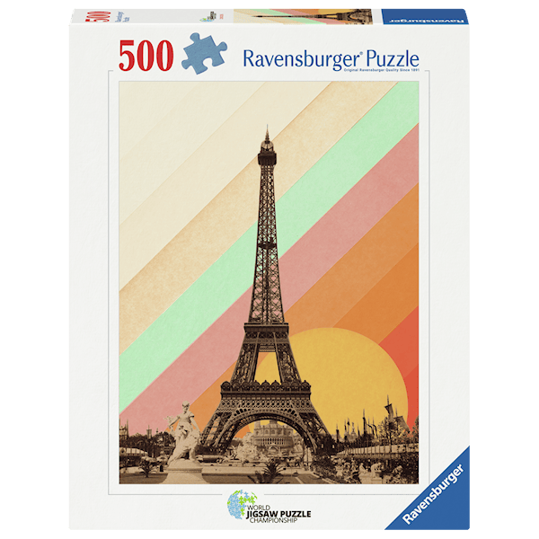 Paris Rainbow Pussel 500 Bitar, Ravensburger