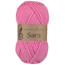 Sara Akrylgarn 50 gr Rosa 964, Viking Snorre
