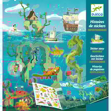Pyssel, Havet, Flyttbara Stickers, Djeco