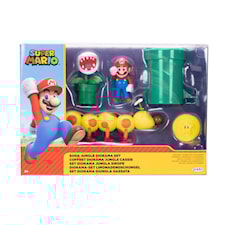 Super Mario Diorama Set Soda Jungle