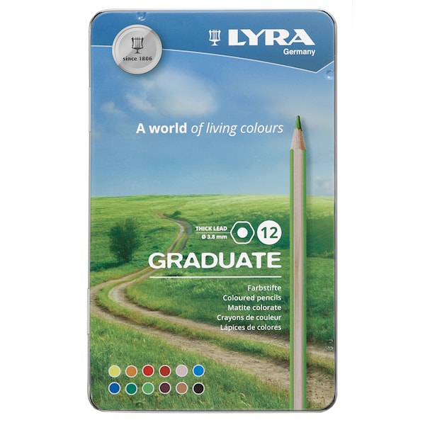 Lyra Graduate färgpenna 12-pack