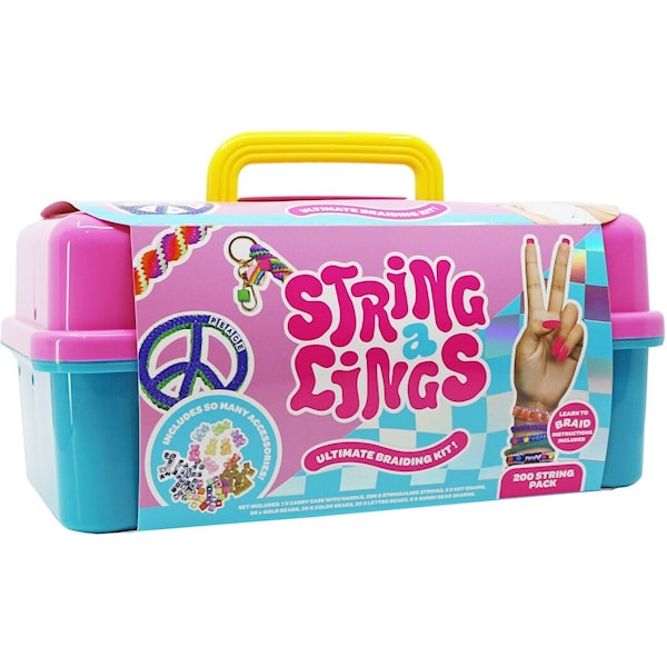 Stringalings - 200 Pack - Ultimate Braiding Kit