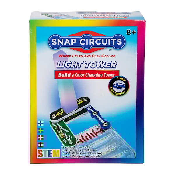 Elenco Snap Circuits Light Tower Eksperimenteske -  Eksperiment