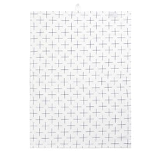 JUNA Antic Cross Keittiöpyyhe 50x70 cm Puuvilla Sininen/Valkoinen