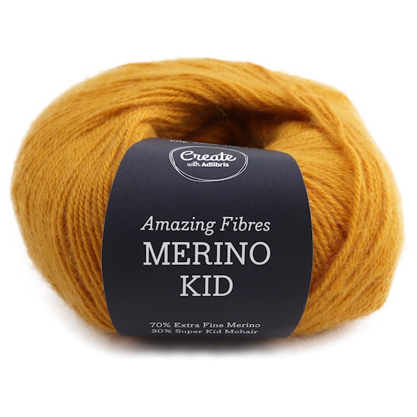 Adlibris Merino Kid 50g Mustard A501