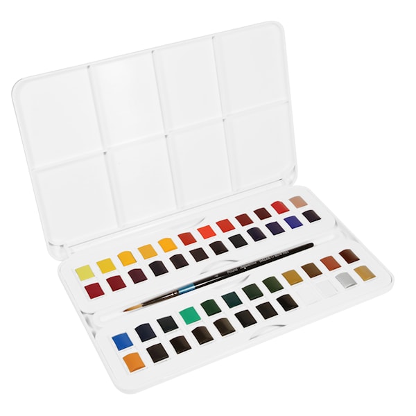 Akvarellfarge Aquafine 48 Halvkopper Daler-Rowney