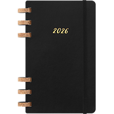 Kalender 2026 Spiral Soft Planner 12M Large Svart Moleskine