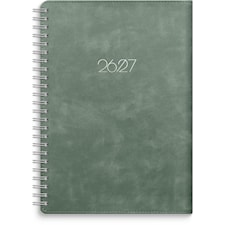 Kalender 26/27 Study A5 Twist grön Burde
