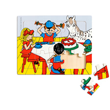 Rammepuslespill, Pippi, 15 brikker