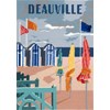 Förtryckt Canvas 29,7 x 42 cm, Motiv Deauville