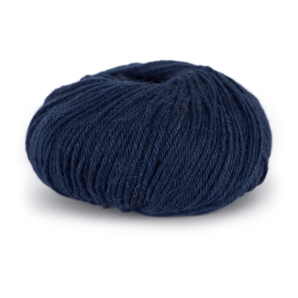 Du store Alpakka Sterk Ullmix 50 g Marine 827