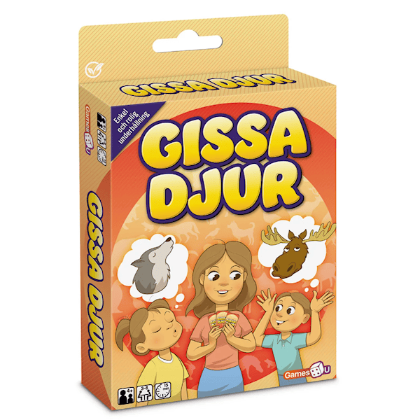 Kortspel Gissa djur (SE)