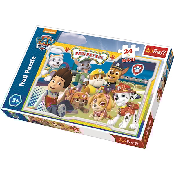 Paw Patrol Fun Team, MAXI pussel, 24 bitar