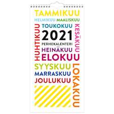 Perhekalenteri 2021 TrendArt Burde