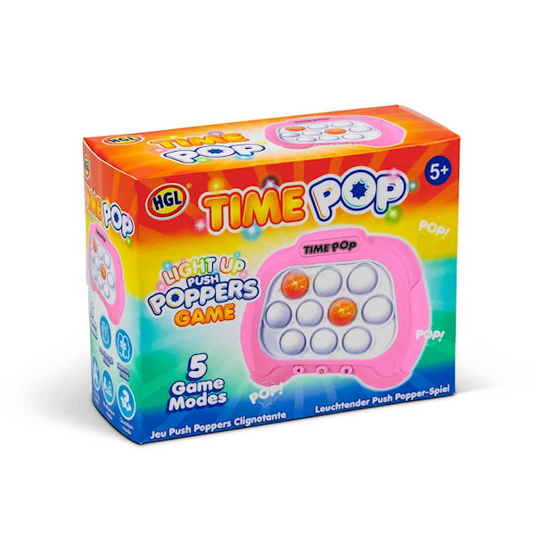 Time Pop Push Popper Game, Pink