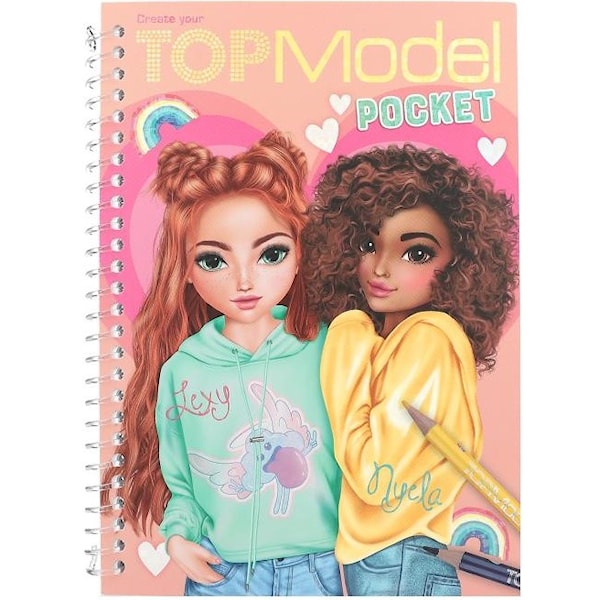 Lommemalebok, Nyela & Lexy TOPModel
