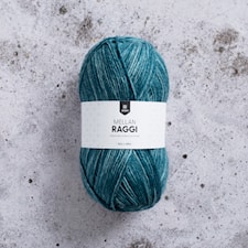 Mellanraggi Garn Ullmix 100 g Aqua Denim  (28219) Järbo