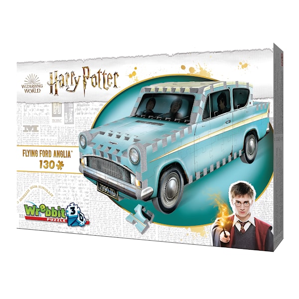 3D Pussel Harry Potter Flygande Ford Anglia 130 bitar Wrebbit