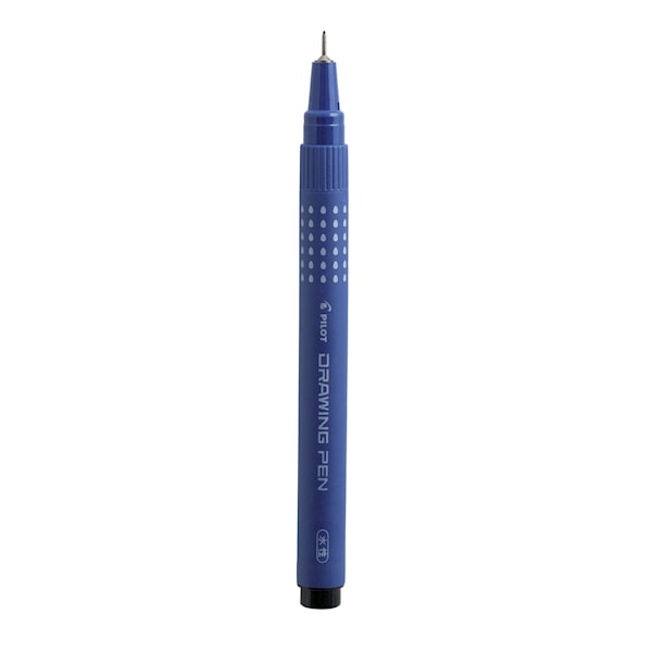 Fineliner Drawing Pen Skiss och Teckningspenna Pilot 0,1 Svart