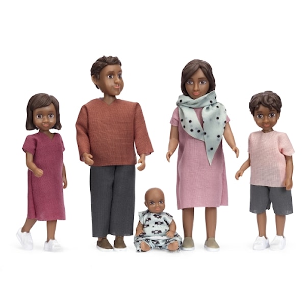 Dukkesett Familie Nikki, Lundby