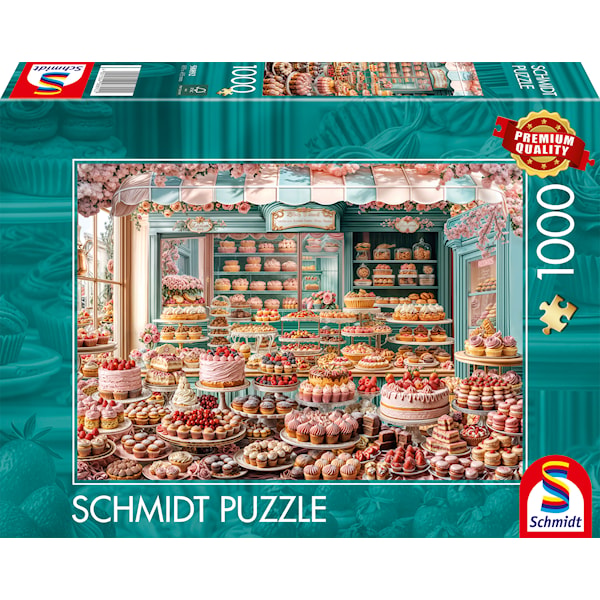 Pastry Shop Pussel 1000 Bitar Schmidt