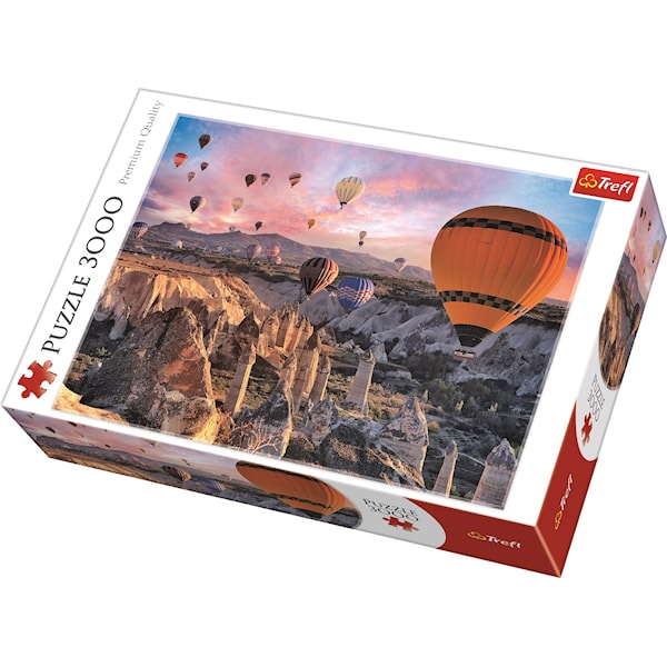 Pussel Balloons Cappadocia 3000 bitar, Trefl