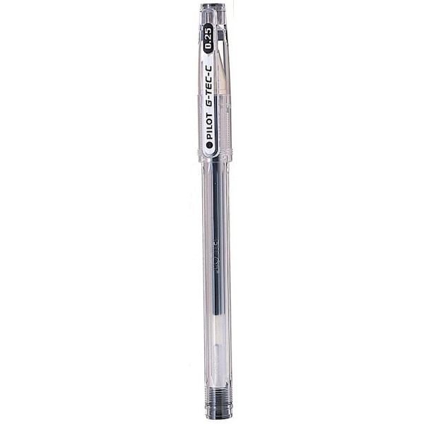 Kulepenn G-Tec-C 0,25 mm Svart Pilot