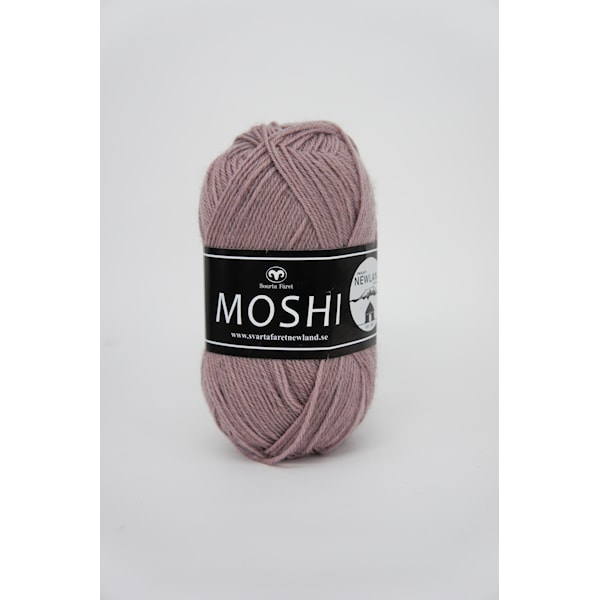Svarta Fåret Moshi Garn Alpackamix 50 g brunrosa 49