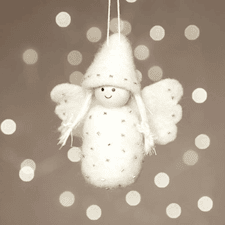 Askartelusetti Mini, Enkeli, Kork. 10 cm, 1 pkk/ 1 pkt