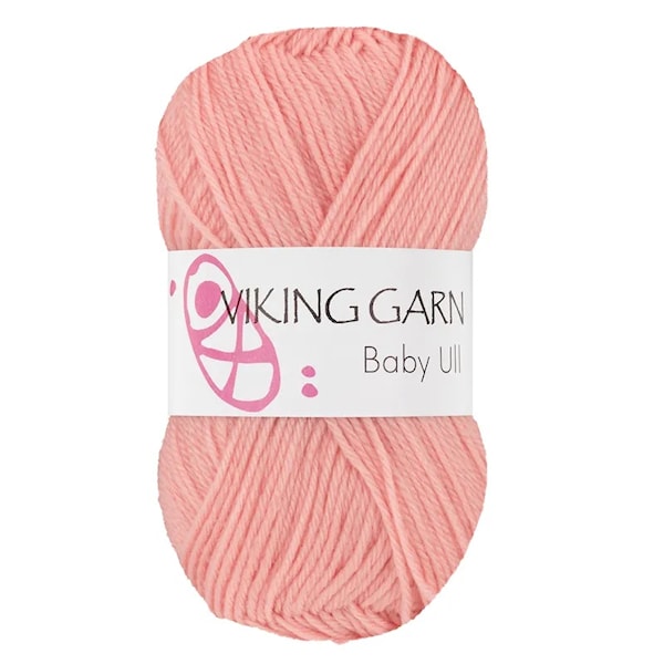 Baby Ull Garn Merinoull 50 g Viking Garn