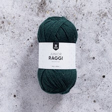 Junior Raggi Garn Ullmix 50 g Forest Green Järbo