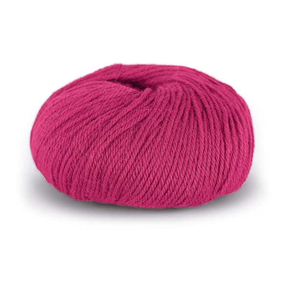 Du store Alpakka Sterk Ullmix 50 g Mørk Rosa 825