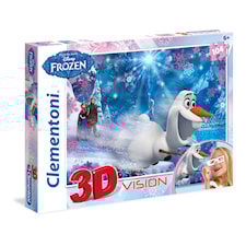 3D-Pussel Disney Frozen,104 bitar, Clementoni