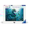 Enchanted Depths Dragon Mermaid Pussel 1000 bitar, Ravensburger