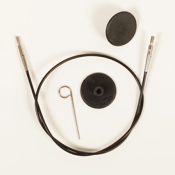 Vaier til rundpinner 35 cm (blir 60 cm inkl. pinner) Drops Plus