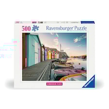Palapelit Boathouses In Smogen 500 palaa, Ravensburger