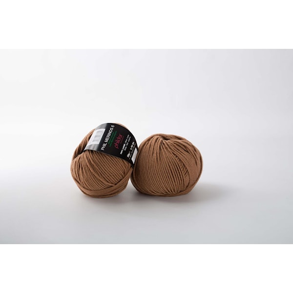 Phildar Merinos 6 Garn Merinoull 50 g Caramel 2333