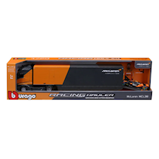 McLaren Racing Transporter 1:43 med F1 Bil 2024 Norris 1:43