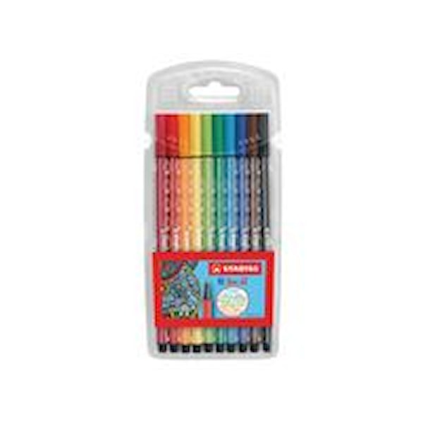 Ritpenna Fineliner Stabilo Pen 68 Multi 10-pack