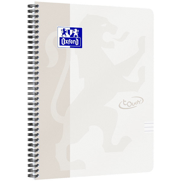 Notatbok Soft Touch A4+ Linjert Sand Oxford
