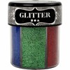 Glitter, ass. farger, 6x13 g/ 1 boks